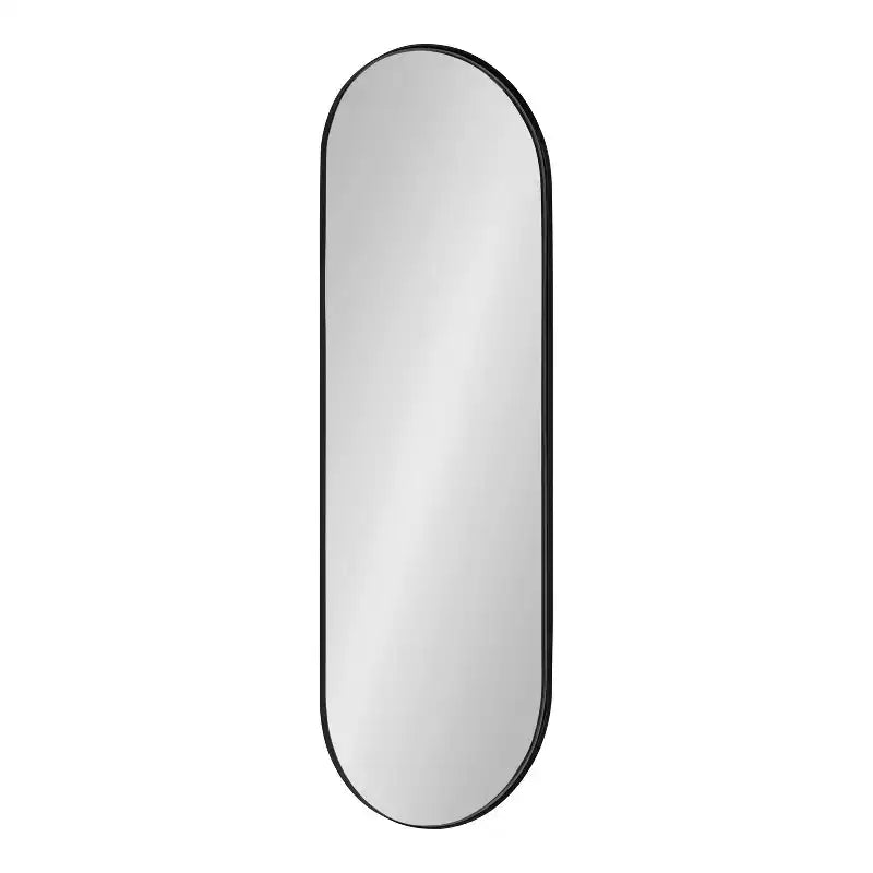 16 x 48 Rollo Capsule Framed Decorative Wall Mirror - Kate & Laurel All Things Decor
