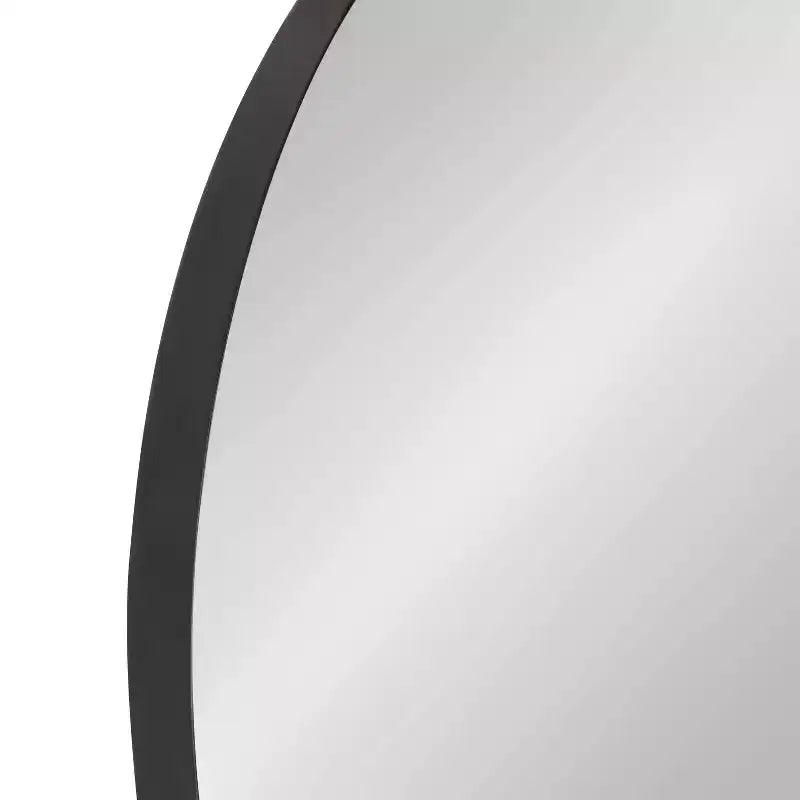 16 x 48 Rollo Capsule Framed Decorative Wall Mirror - Kate & Laurel All Things Decor