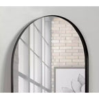16 x 48 Rollo Capsule Framed Decorative Wall Mirror - Kate & Laurel All Things Decor