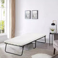 Continental Sleep, 14 Folding Cot Bed with 3 Memory Foam Mattresses, Sturdy Metal Folding Frame, Fully Assembled, Great for Adults and Kids,