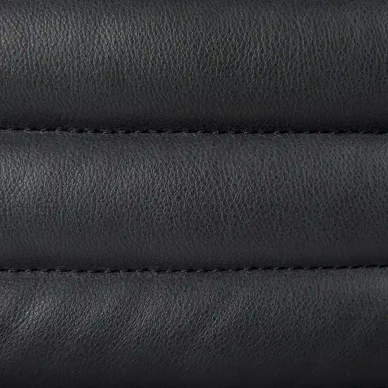 Ricciardo Cognac Genuine Leather Wrapped Sofa - 86.6L x 38.6W x 26.4H