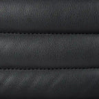 Ricciardo Cognac Genuine Leather Wrapped Sofa - 86.6L x 38.6W x 26.4H