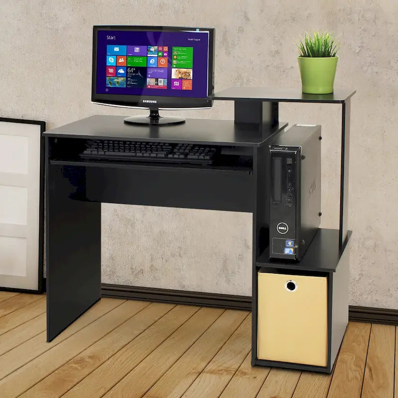 Multipurpose Home Office Desk with Storage Bin
