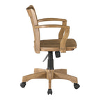 Sedia da banchiere deluxe in legno