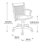 Sedia da banchiere deluxe in legno