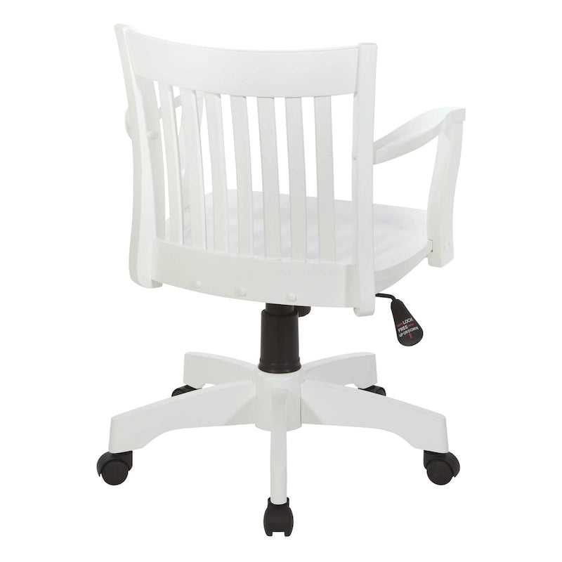 Deluxe Wood Bankers Chair