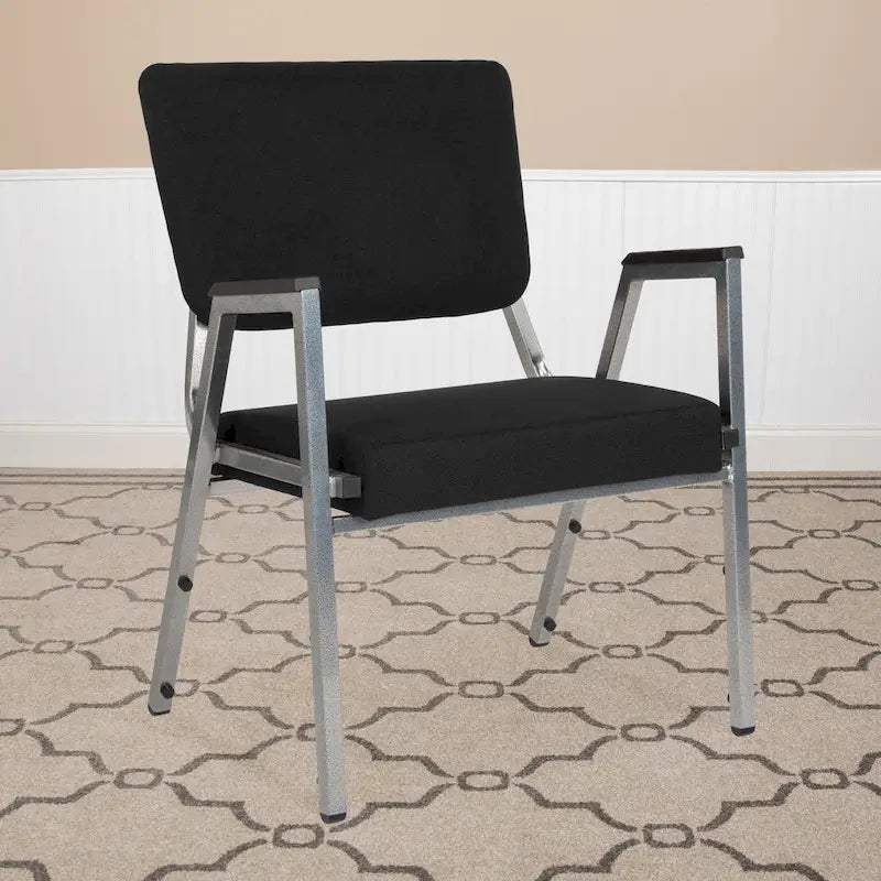 Sedia da ricevimento bariatrica antimicrobica con portata di 1500 lb.