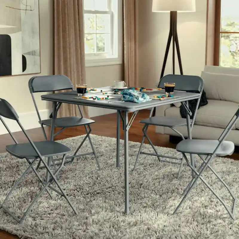 Foldable Vinyl Card Table