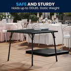 Foldable Vinyl Card Table