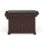 Crosley Alexandria, isola/carrello da cucina di grandi dimensioni con piano in granito - 51,5 L x 18 P x 34 H