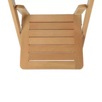 Flash Furniture Holden Commercial Grade Solid Wood Folding Dining Chair - Set of 2