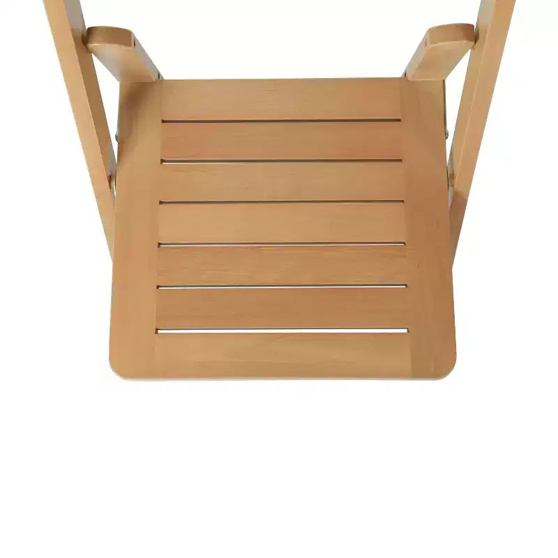 Flash Furniture Holden Commercial Grade Solid Wood Folding Dining Chair - Set of 2