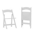 Flash Furniture Holden Commercial Grade Solid Wood Folding Dining Chair - Set of 2