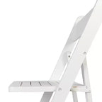 Flash Furniture Holden Commercial Grade Solid Wood Folding Dining Chair - Set of 2