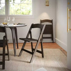 Flash Furniture Holden Commercial Grade Solid Wood Folding Dining Chair - Set of 2