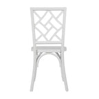 Flash Furniture Brooklyn Commercial Grade Solid Wood Stackable Dining Chair with Intricate Back Detail