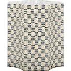 Lindar Accent Table - ACC1807A - White/Black - Safavieh