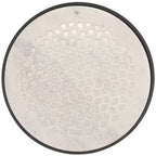 Elly Marble Cnc Side Table - ACC3712A - White Marble/Black - Safavieh