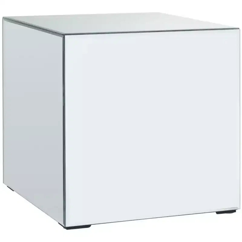 Betony Mirrored Accent Table - ACC9704A - Silver/Mirror - Safavieh