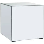 Betony Mirrored Accent Table - ACC9704A - Silver/Mirror - Safavieh