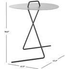 Tavolino Medalia - ACC8008A - Nero Opaco - Safavieh