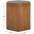 Rafaela Hexagon Tray Top Accent Table With Storage - ACC9710 - Safavieh