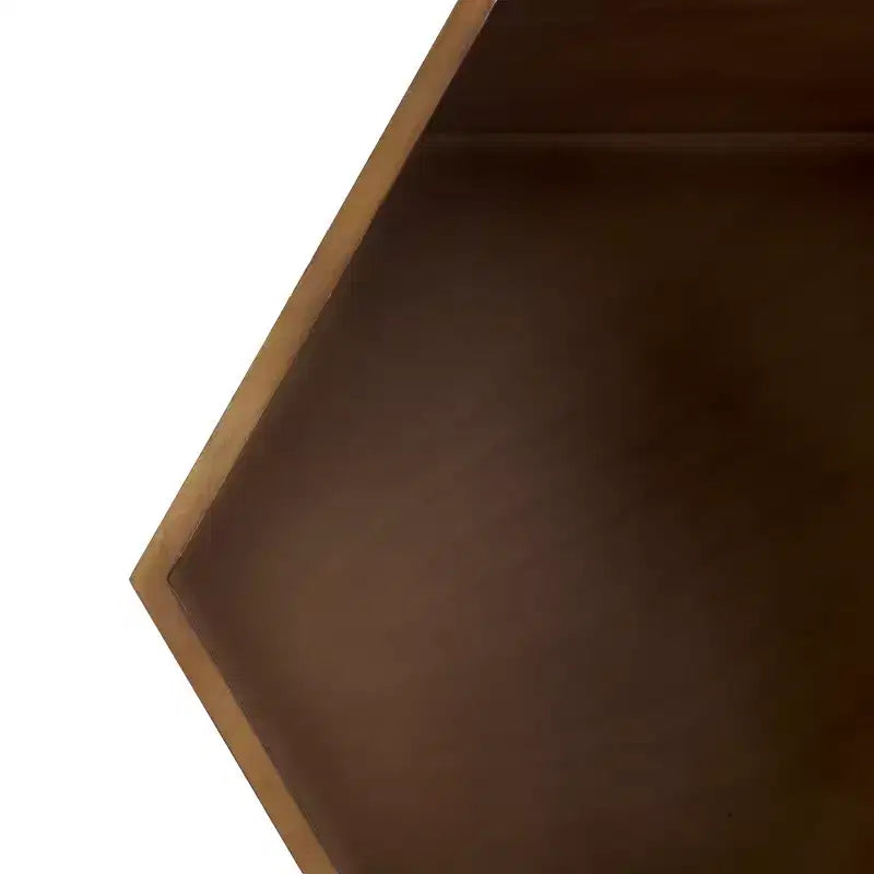 Rafaela Hexagon Tray Top Accent Table With Storage - ACC9710 - Safavieh