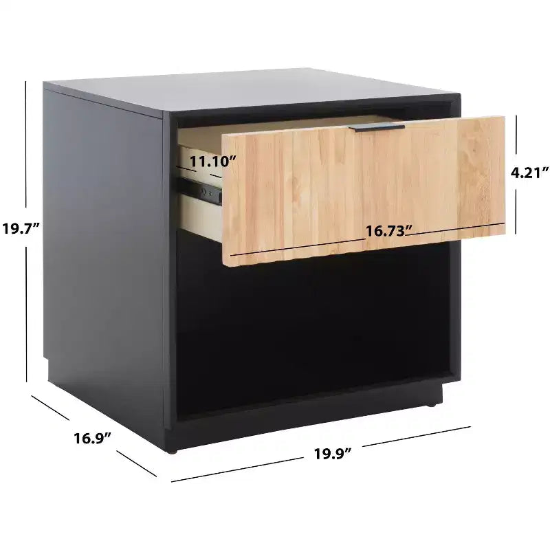 Grayden 1 Drawer Nightstand - NST9203 - Safavieh