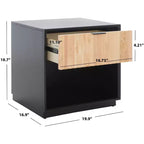 Grayden 1 Drawer Nightstand - NST9203 - Safavieh
