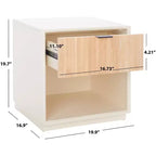 Grayden 1 Drawer Nightstand - NST9203 - Safavieh