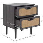 Comodino a 2 cassetti Irelia - NST9602 - Safavieh