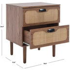 Comodino a 2 cassetti Irelia - NST9602 - Safavieh