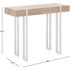 Aberton Console Table - CNS7003A - Brown - Safavieh