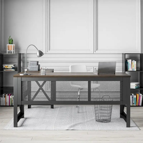 Avenue Greene Leighton L Desk with Lift Top