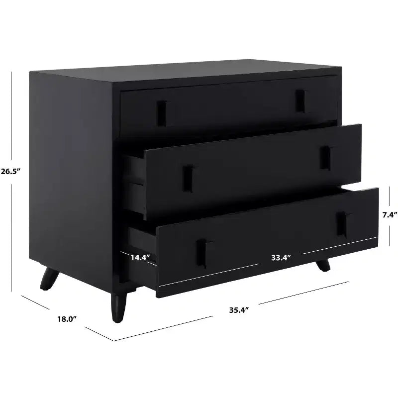 Blaize 3 Drawer Chest - CHS6601 - Safavieh