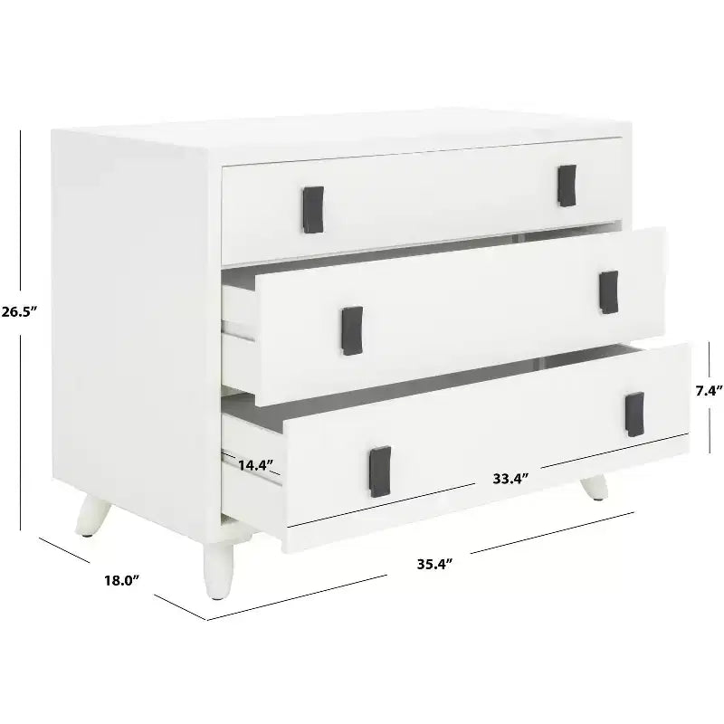 Blaize 3 Drawer Chest - CHS6601 - Safavieh