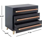 Raquel 3 Drawer Chest - CHS6602 - Safavieh