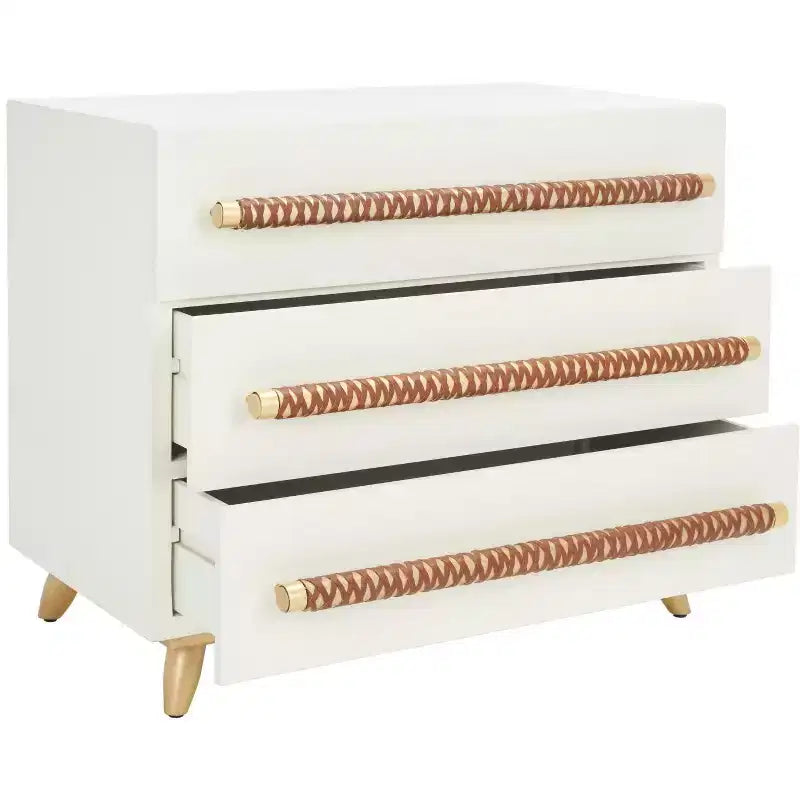 Raquel 3 Drawer Chest - CHS6602 - Safavieh