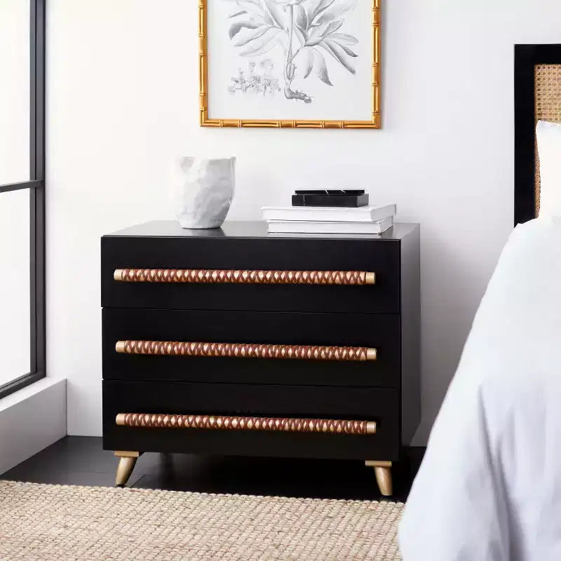 Raquel 3 Drawer Chest - CHS6602 - Safavieh