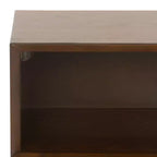 Scully 2 Drawer 1 Shelf Chest W/ Usb - CHS6417 - Medium Oak/Antique Gold - Safavieh