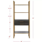 Skylar 4 Tier 1 Drawer Etagere - ETG6204 - Safavieh