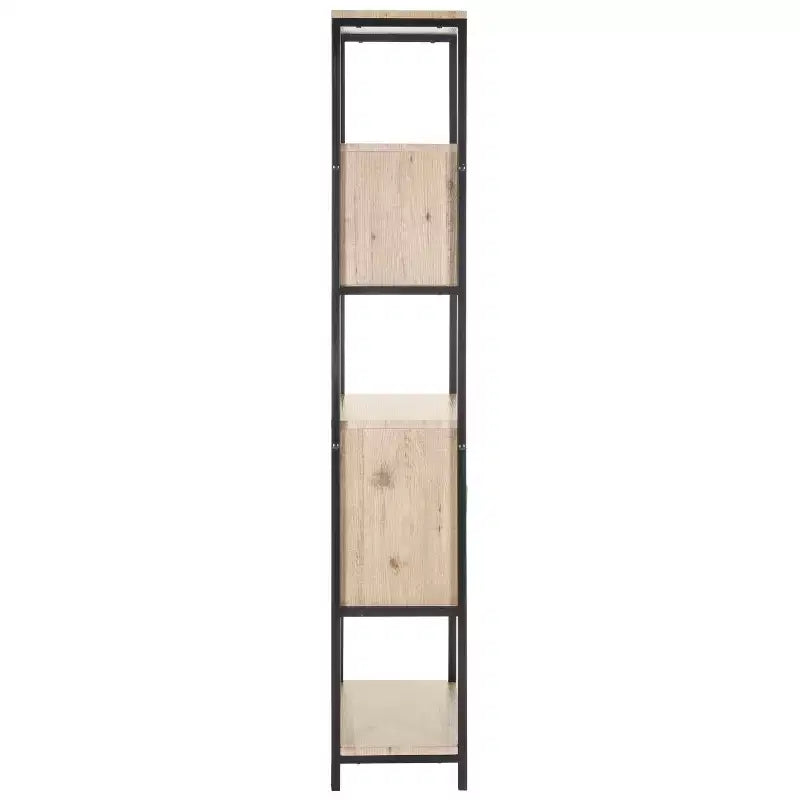 Gabrielle Etagere - FOX4274 - Oak/Black - Safavieh Couture