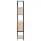 Gabrielle Etagere - FOX4274 - Oak/Black - Safavieh Couture