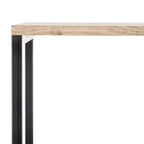 Gabrielle Etagere - FOX4274 - Oak/Black - Safavieh Couture