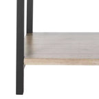 Gabrielle Etagere - FOX4274 - Oak/Black - Safavieh Couture