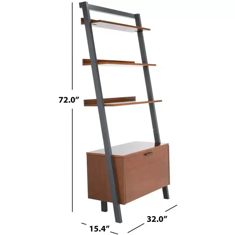 Vlad 3 Shelf 1 Door Etagere - ETG9405 - Safavieh