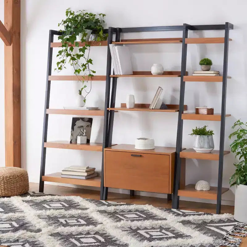 Vlad 3 Shelf 1 Door Etagere - ETG9405 - Safavieh