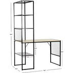 Aba Writing Desk - FOX2221 - Black - Safavieh Couture