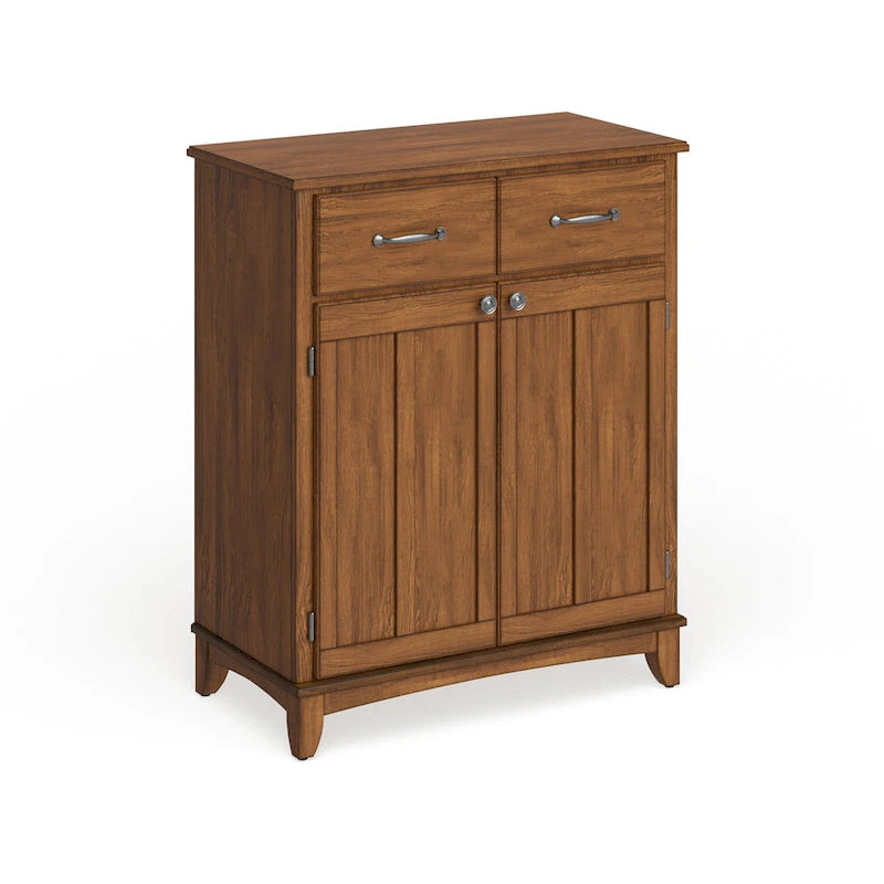 Credenza in rovere Narcisse Copper Grove con piano in legno