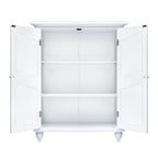 Mobiletto d'accento da pavimento indipendente a due ante Teamson Home Versailles